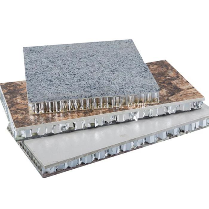 Marmorfinish aluminium honeycomb panel
